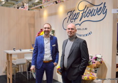 Albert Kiep and Pieter van der Deijl with Kiep Flowers, one of the major chrysanthemum growers in the Netherlands